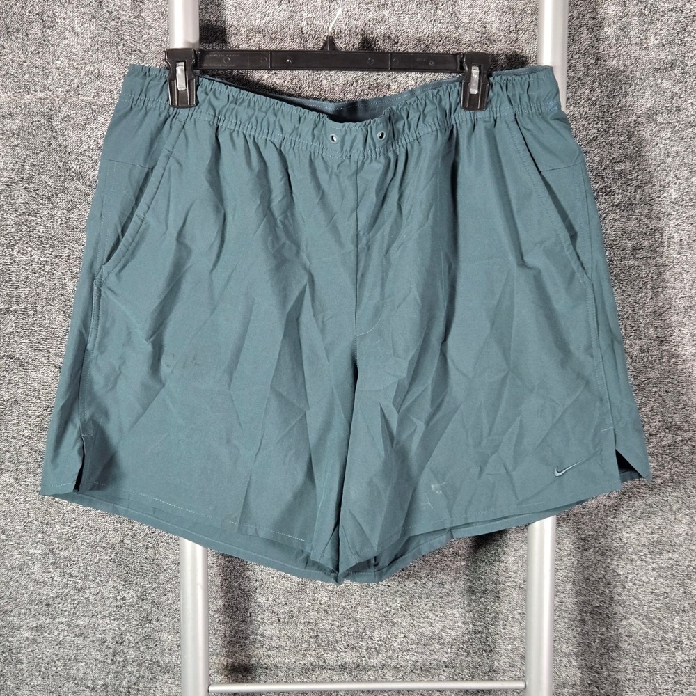 Nike Dri-FIT Mens XXL Dark Teal Athletic Training Shorts 38x7